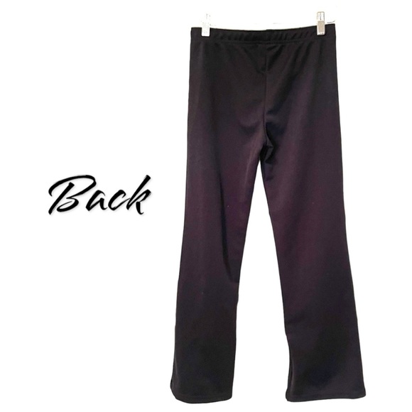 Cheer Gym Yoga Black Zipper Hem Pants - Picture 5 of 9